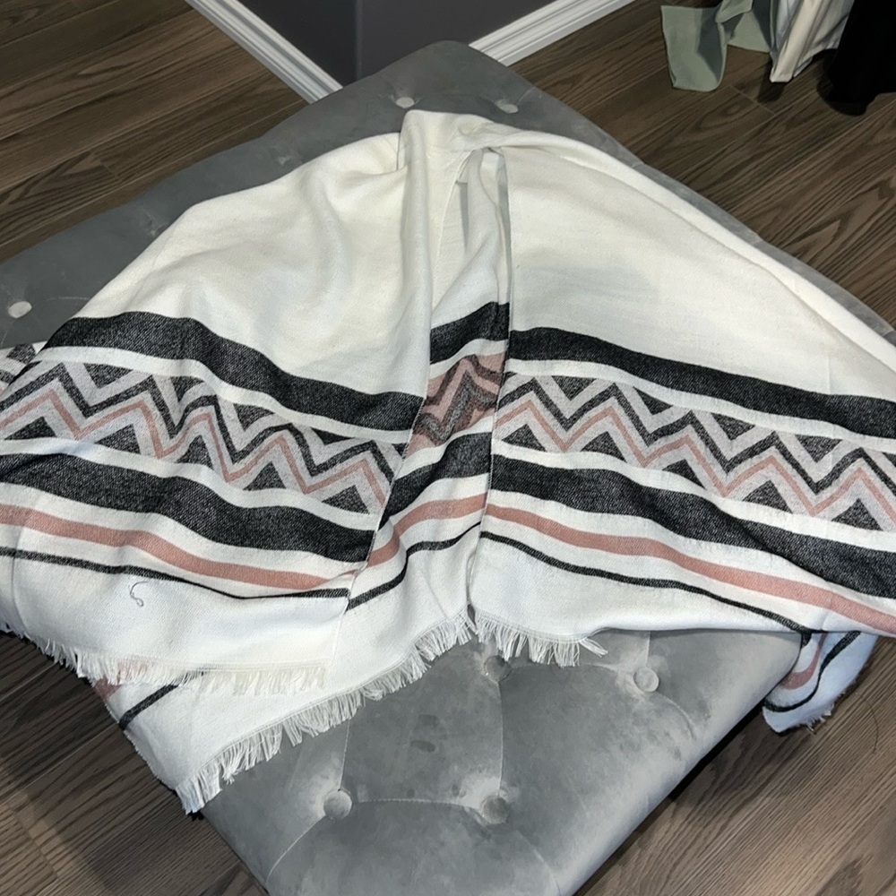 Open front poncho